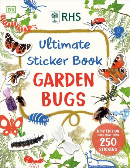 RHS Ultimate Sticker Book Garden Bugs
New Edition With More Than 250 Stickers
- Ultimate Sticker Book - Dorling Kindersley UK