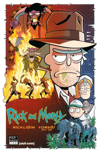 Rick And Morty Rickliğin Yüreği Sayı 1 - Marmara Çizgi