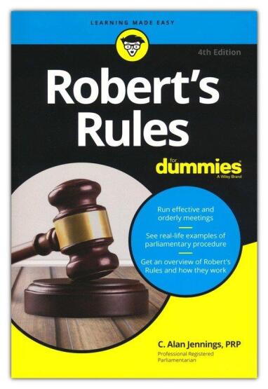 Robert's Rules for Dummies - For Dummies