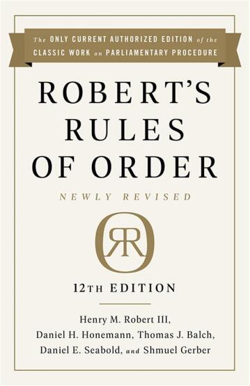 Robert's Rules of Order - Little Brown USA