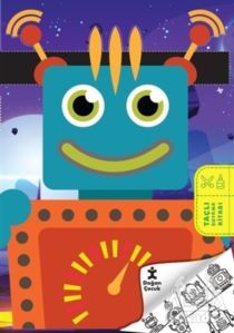 Robot Evreni Taçlı Boyama Kitabı - Doğan Egmont Yayıncılık