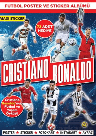 Ronaldo Poster Ve Sticker Albümü 001 - Maxi Yayıncılık