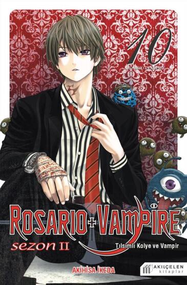 Rosario Vampire - Tılsımlı Kolye ve Vampir II. Sezon  10 - Akılçelen Kitaplar