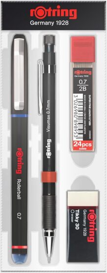 Rotring Visumax + Roller Ofis Seti, Mavi - 1