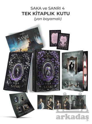Saka Ve Sanrı 4 - Tek Kitaplık Yan Boyamalı Kutu - Ephesus Yayınları