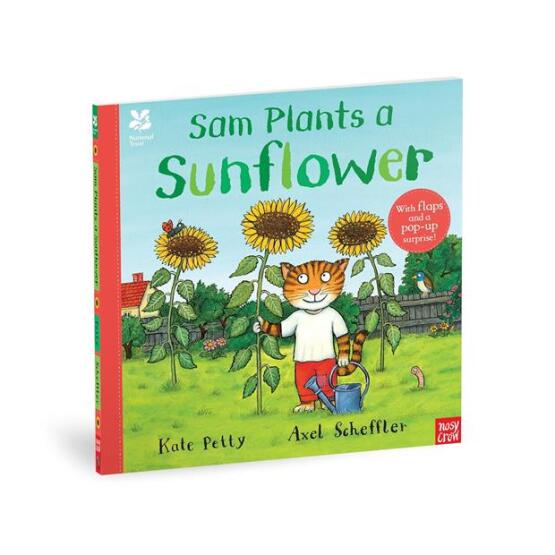 Sam Plants a Sunflower - Axel Scheffler National Trust Planting Books - 1