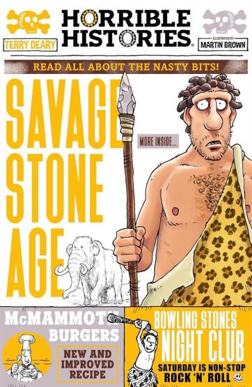 Savage Stone Age Read All About the Nasty Bits! - Horrible Histories - 1