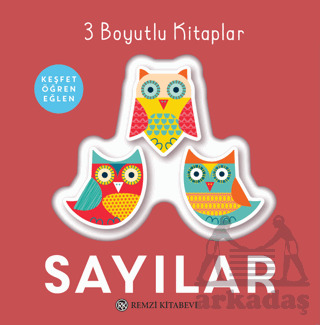 Sayılar - 3 Boyutlu Kitaplar - 2