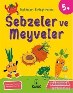 Sebzeler Ve Meyveler - Noktaları Birleştirelim (5 Yaş) - 1