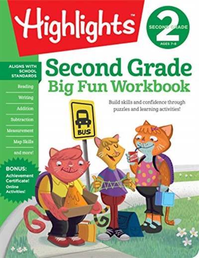 Second Grade Big Fun Workbook - Highlights Learning USA