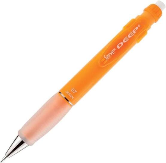Serve Deep Mekanik Kursun Kalem 07Mm Fos Turuncu SV-DEEP-07-FTRN - Serve