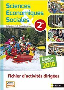 SES 2De - Fichier D'activités Dirigées - 1