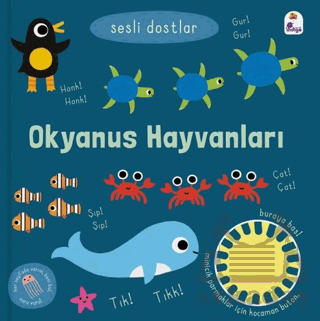 Sesli Dostlar – Okyanus Hayvanları (Sesli Kitap) - İndigo Çocuk