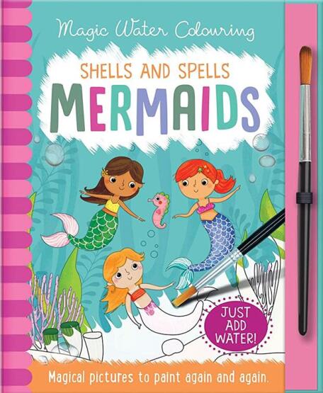 Shells and Spells - Mermaids - Magic Water Colouring - 1