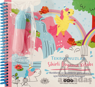 Sihirli Boyama Kitabı - Tekboynuzlar - 2