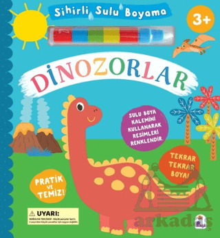 Sihirli Sulu Boyama – Dinozorlar - İndigo Çocuk