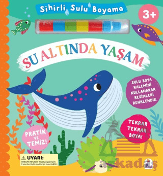 Sihirli Sulu Boyama – Su Altında Yaşam - İndigo Çocuk