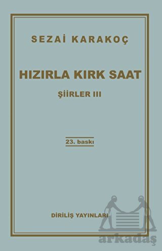 Şiirler 3: Hızırla Kırk Saat - Diriliş Yayınları