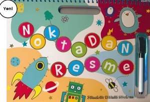 Silinebilir Etkinlik Kitabım Noktadan Resme - Net Çocuk Yayınları