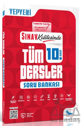 Sınav Kalitesinde 10. Sınıf Tüm Dersler Soru Bankası - Sınav Yayınları