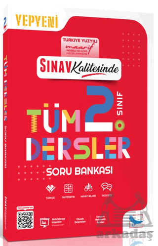 Sınav Kalitesinde 2. Sınıf Tüm Dersler Soru Bankası - Sınav Yayınları
