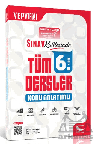 Sınav Kalitesinde 6. Sınıf Tüm Dersler Konu Anlatımlı - Sınav Yayınları