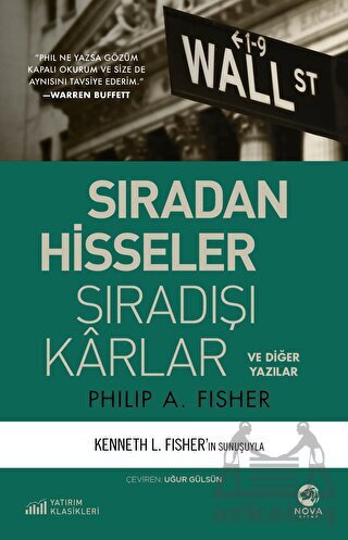 Sıradan Hisseler Sıradışı Karlar ve Diğer Yazılar - Nova Kitap
