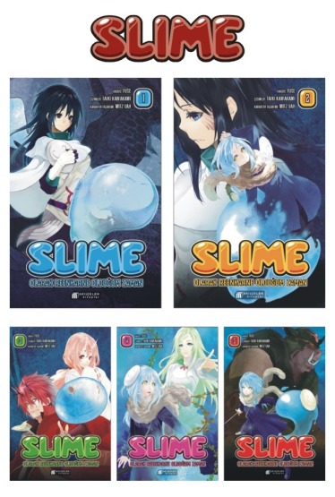 Slime Olarak Reenkarne Olduğum Zaman 1-2-3-4-5 Manga Seti - Akılçelen Kitaplar