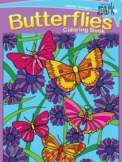 SPARK Butterflies Coloring Book - Dover Publications