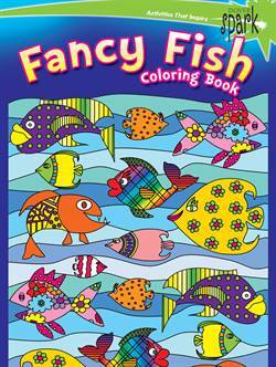 SPARK Fancy Fish Coloring Book - Dover Publications