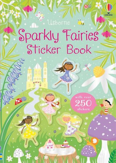 Sparkly Fairies Sticker Book - 1