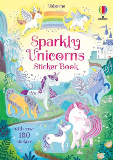 Sparkly Unicorns Sticker Book - Sparkly Sticker Books - Usborne Publishing UK