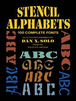 Stencil Alphabets - Dover Publications