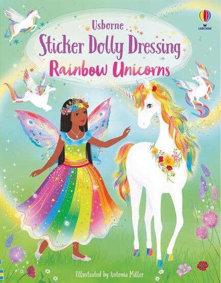 Sticker Dolly Dressing Rainbow Unicorns - Usborne Publishing UK