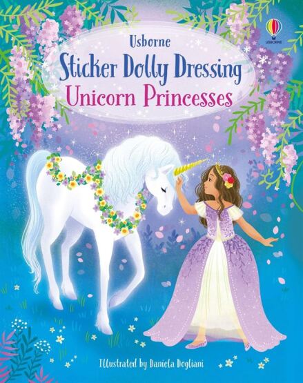 Sticker Dolly Dressing Unicorn Princesses - Usborne Publishing UK