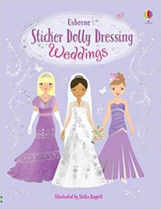 Sticker Dolly Dressing Weddings - 1