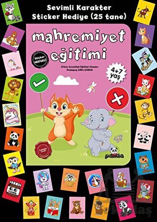 Stickerlı 4+7 Yaş Mahremiyet Eğitimi - 1