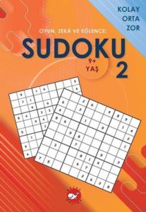 Sudoku 2 - Oyun Zeka Ve Eğlence: Kolay Orta Zor - Beyaz Balina Yayınları