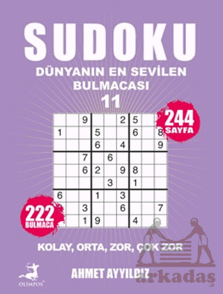 Sudoku - Dünyanın En Sevilen Bulmacası 11 - Olimpos Yayınları