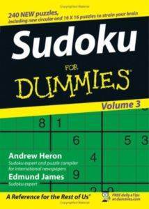 Sudoku For Dummies Volume 3 - For Dummies