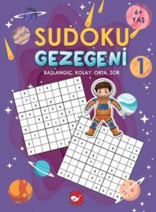 Sudoku Gezegeni 1: Başlangıç Kolay Orta Zor - Beyaz Balina Yayınları