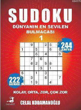 Sudoku Kolay-Orta- Zor-Çok Zor 1 - Olimpos Yayınları