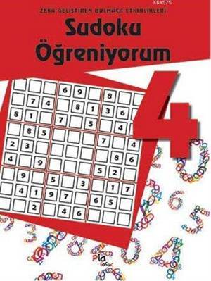 Sudoku Öğreniyorum - 4 - Pia Yayınları