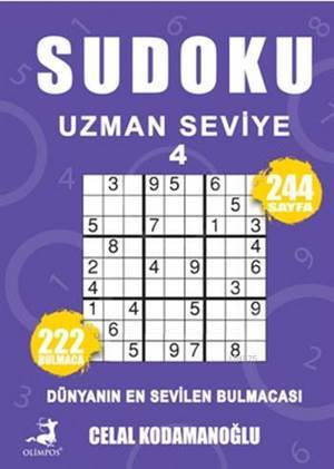 Sudoku Uzman Seviye 4 - Olimpos Yayınları