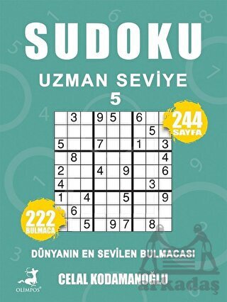 Sudoku Uzman Seviye-5 - Olimpos Yayınları