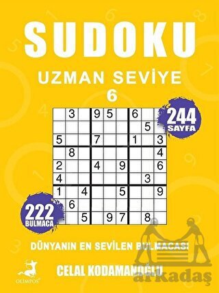 Sudoku Uzman Seviye - 6 - 1