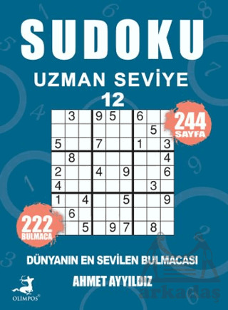 Sudoku Uzmanı Seviye 12 - Olimpos Yayınları