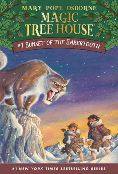 Sunset Of The Sabertooth (Magic Tree House 7) - 1