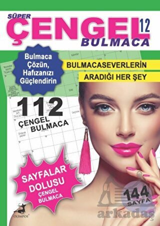 Süper Çengel Bulmaca- 12 - Olimpos Yayınları