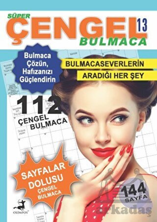 Süper Çengel Bulmaca - 13 - Olimpos Yayınları